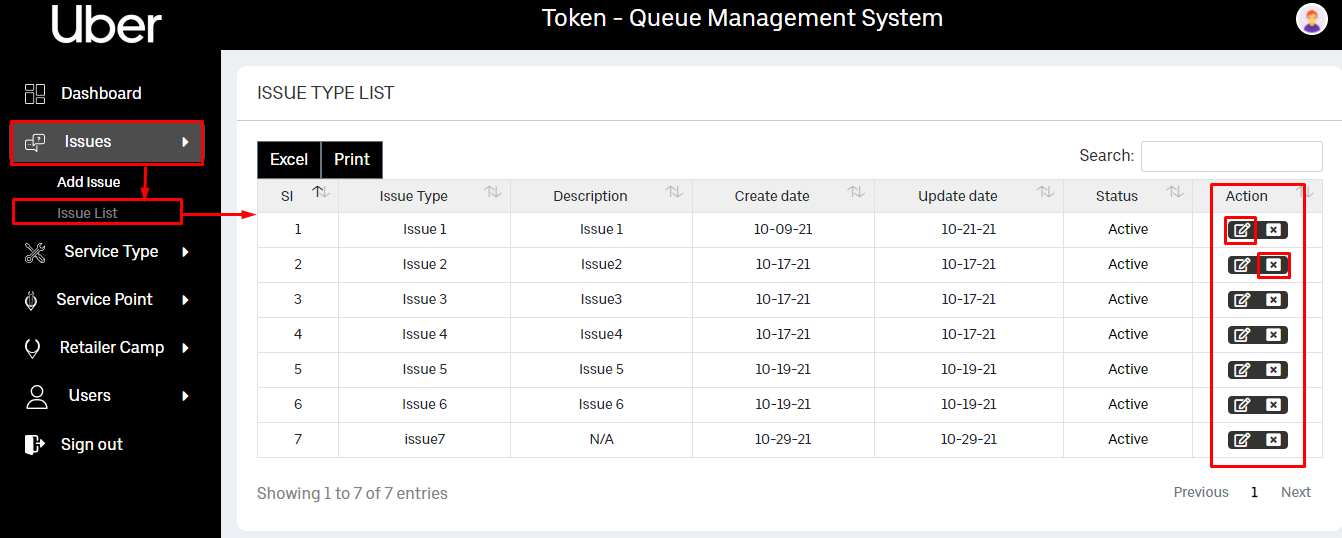 List Issue